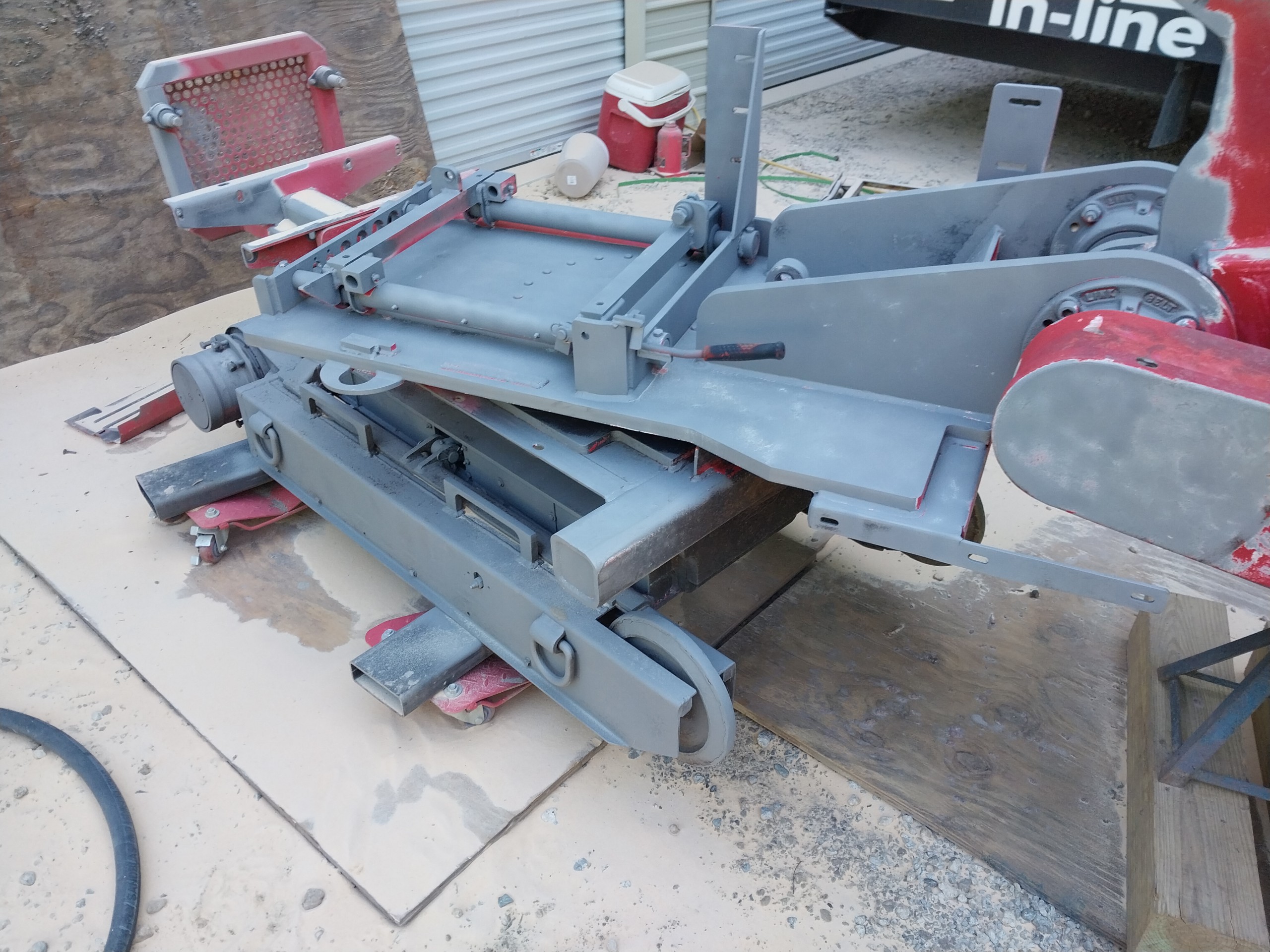 Sandblasting project